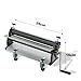 18-Inch Pizza Dough Roller Machine with Hand Crank - Pasta Maker, Dough Sheeter Features Non-Stick Rollers with Thickness Control - Solid Steel and Aluminum Construction