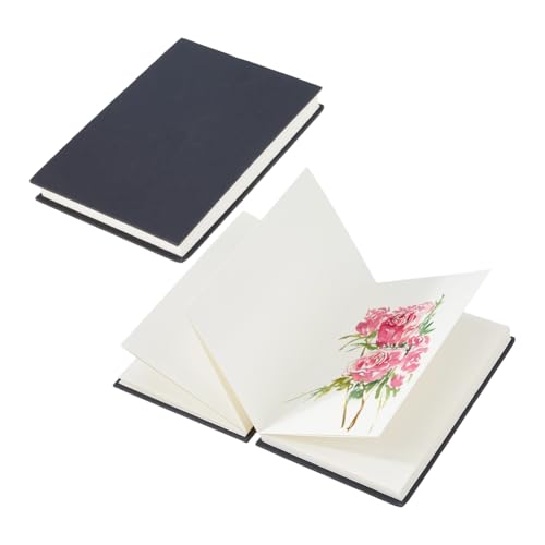 Cuaderno de acuarela en acordeón 600g SUPERFINDINGS pack de 50 mini libros