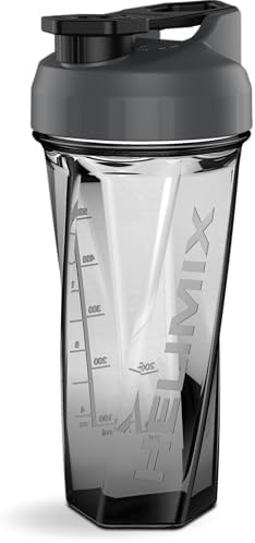 HELIMIX 2.0 Vortex Blender Shaker Bottle Holds upto 28oz | No Blending Ball or Whisk | USA Made | Portable Pre Workout Whey Protein Drink Shaker Cup | Mixes Cocktails Smoothies Shakes | Top Rack Safe HELIMIX 2.0 Vortex Blender Shaker Bottle Holds upto 28oz | No Blending Ball or Whisk | USA Made | Portable Pre Workout Whey Protein Drink Shaker Cup | Mixes Cocktails Smoothies Shakes | Top Rack Safe