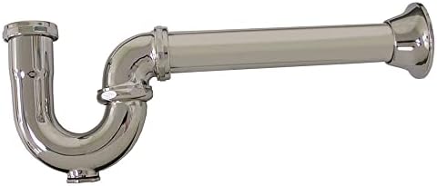 Jones Stephens P38129 1-1/2 CP MILWAUKEE P-TRAP 17GA - Chrome Plated