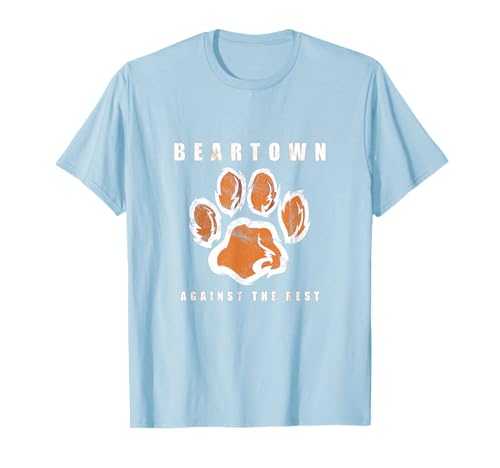 BEARTOWN contro il resto Teeshirt. camicia abbigliamento letterario Maglietta