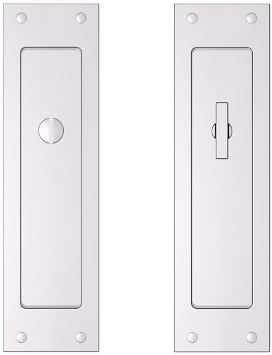 Baldwin PD005190PRIV - Privacy Pocket Door Lock miniatura 2