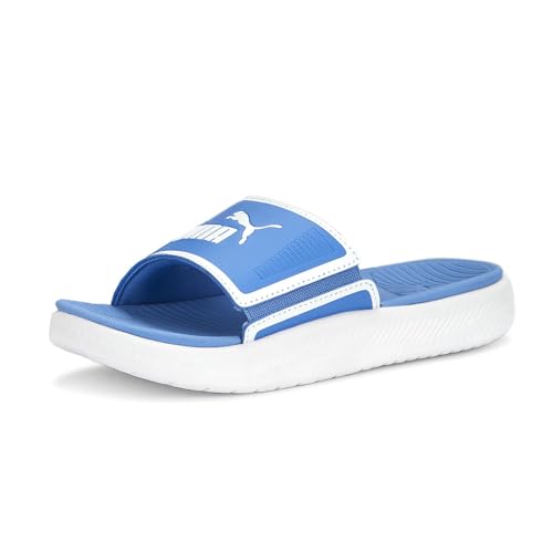 PUMA Kids Boys Softride Slide Casual Sandals Casual - Blue - Size 7 M2