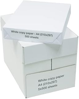 UBT A4 Performance White Copy / Copier / Laser / Printer / Printing Paper 1 Ream / Pack of 500 Sheets