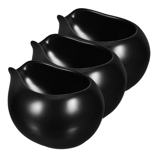 Pichet à sauce céramique blanc rigide avec bec verseur pour table - 2