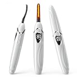 Heated Wimpern Curler Wimpernzange beheizbar, runpeak S600 beheizbare Wimpernzange mit präziser Temperaturregelung, Verbrühungsschutz & Auto-Off für langanhaltenden natürlichen Schwung
