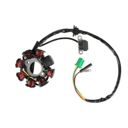 Stator d'allumage GY6 8 bobines 5 fils pour scooter 139QMB ATV
