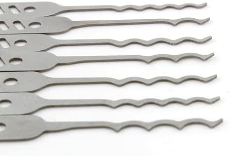 Dangerfield Nano Lock Picking Kit - Spy Kit - Specialist Raking Lock Picks - Pocket Sized - EDC for Fast Covert Raking