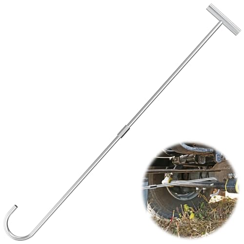 ForoGore 1 Pack 5th Wheel Pin Puller 32 Solid Steel Chrome Plated 5th Wheel Puller Heavy Duty Fifth Wheel Pin Puller