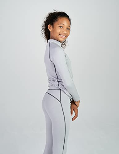 LAPASA Sport Thermounterwäsche Set für Mädchen, atmungsaktive Thermounterhemd und Thermo Leggings, Funktionsunterwäsche Sets für Kinder 4-13 Jahre (Thermoflux G18) – Bild 4