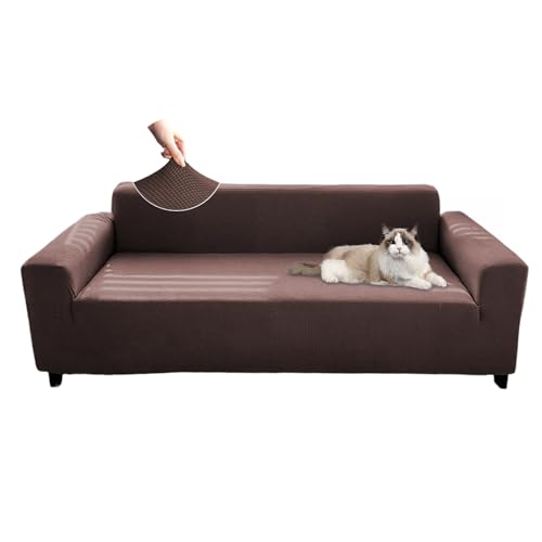 Housse de canapé extensible 3 places en tissu résistant premium - 8
