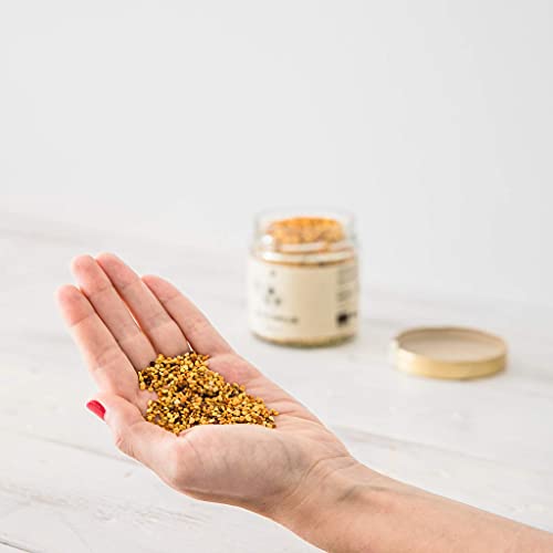 beegut Blütenpollen BIO, 250g mild süÃe Bienenpollen 100% BIO - natürlich und super lecker in nachhaltiger Verpackung – Bild 4