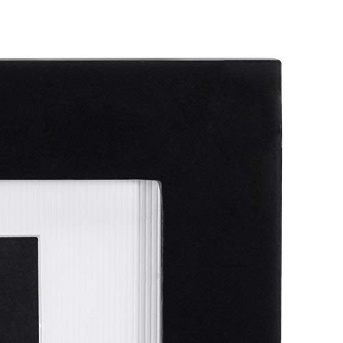 Malden International Designs Expressions Tiny Miracles Matted Picture Frame, 3X4/4X6, Black #TOP2