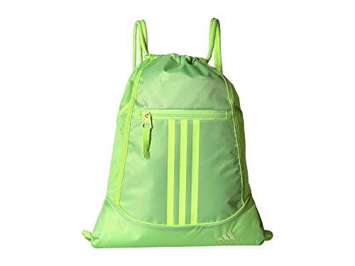 Image of adidas Alliance II Sackpack, Hi - Res Yellow, One Size