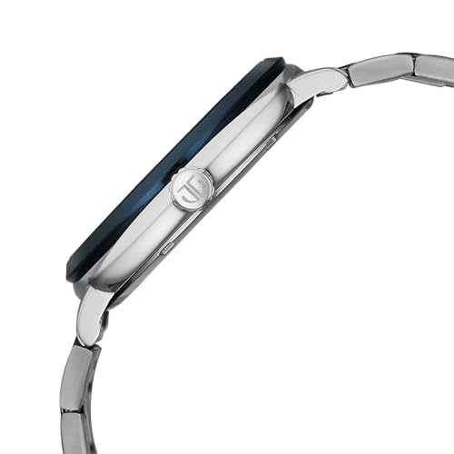 Image of Titan Classique Suave 2.0 Analog with Blue Dial Silver and Blue Stainless Steel Strap Watch for Men - 90189KM01