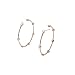 Produktbild Swarovski Damen-Creolen Metall Swarovski-Kristall One Size Roségold 32016362