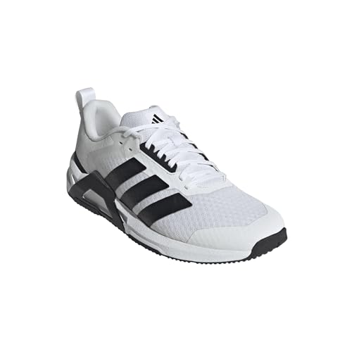 adidas Dropset Control Sneaker Trainer Schuhe (White, EU Schuhgrößensystem, Erwachsene, Numerisch, M, 44 2/3)