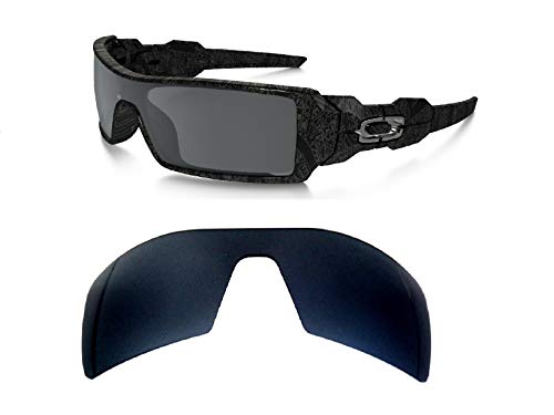 Galaxy Replacement Lenses For Oakley Oil Rig Sunglasses Multi Color Selection Black