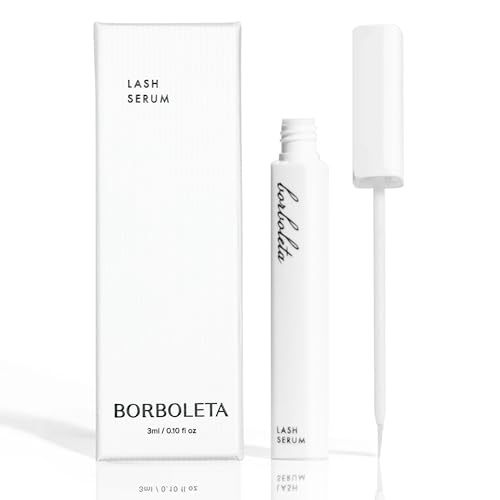 Borboleta Lash Serum, Eyelash Serum for Longer, Thicker, and Fuller Looking Natural Eyelashes, (Full...