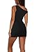 Skirt Sets Women 2 Piece Outfits - Sexy Two Pc Off The Shoulder Tank Crop Top Bodycon Mini Skirts Suits Dresses Black M