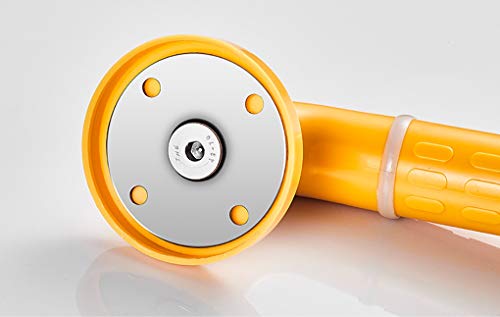 Barre d'appui pour handicapés en acier inoxydable jaune de 68cm - 6