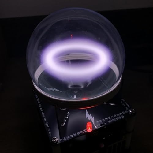 Cadeau scientifique original : la boule lumineuse à plasma DIY de 9cm - 7
