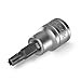 Price comparison product image Teng M381240 TPX40 Torx 6.5mm 3/8-inch Pinned Socket Bit Drive