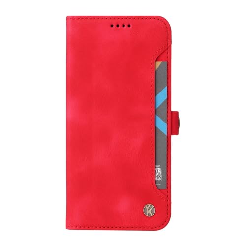 Étui iPhone 14 Pro rouge style rétro idéal pour vos sorties et voyages légers