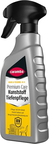 Caramba Premium Care Plastic - Cuidado y protección para Todas Las Superficies de plástico - Limpiador de plástico para Interiores y Exteriores - 1 x 250 ml