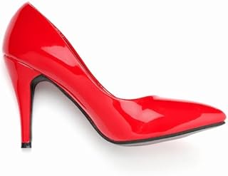 elle Womens Red Pumps Pump-picture-34