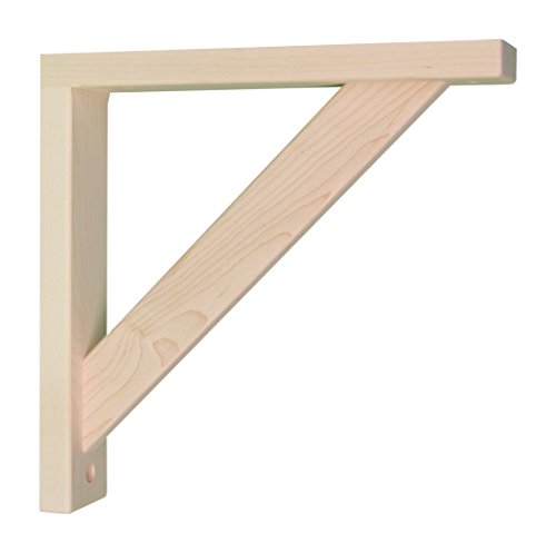 Corbels for Pre-Installed Countertops - Maple Straight 12