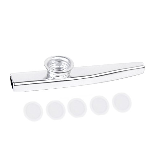 Kazoo En Alliage D’aluminium Diaphragme Musique Instrument Jouet – Argent - Les Beatles, Paul McCartney, John Lennon, RIngo Starr, George Harrison Kazoo En Alliage D'aluminium Diaphragme Musique Instrument Jouet - Argent – Image 5