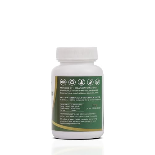 Image of Liver Detox Capsules | Ayurvedic Herbal Supplement for Liver Cleanse, Digestion & Detox Support | Helps Remove Toxins, Improve Metabolism & Energy | Natural Formula by Siddh Ayurveda | 30 Capsules (Liver Detox Capsule)