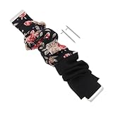 [Beaupretty] 対応 印花双拼色伸縮性ウォッチバンド 交換用リストストラップ 柔らかく肌に優しい レディース用ファッションアクセサリー