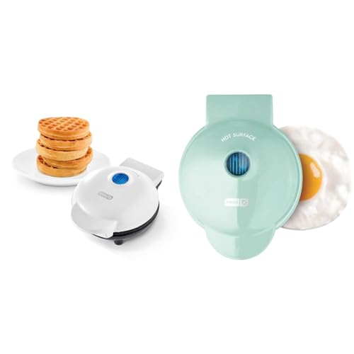 DASH Mini Maker for Individual Waffles, Hash Browns, Keto Chaffles