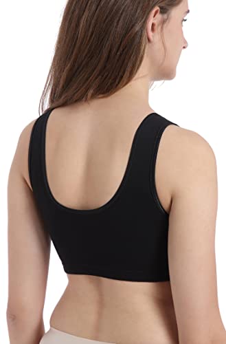 Image of CAKYE 4 Pack Nursing Bras for Breastfeeding Maternity Cotton Sleep Bralette
