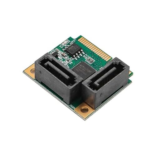 Carte Mini PCI-E vers SATA 2/4 ports pour ajouter un disque dur interne PC