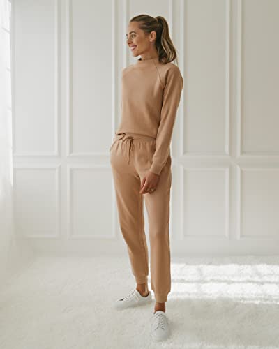 The Drop Women's Praline Mock Neck Knit Fleece Top by @fashion_jackson - Image 8