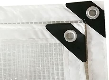 VIGAN Tarpaulin Rainproof Cloth Translucent PE Film Garden Courtyard Greenhouse Tarp (2MX4M)
