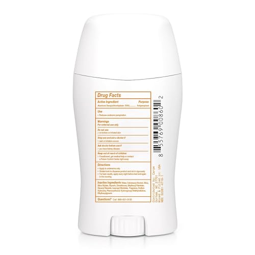Carpe Underarm Antiperspirant and Deodorant, Clinical strength with Fresh Powder scent, Combat excessive sweating Stay fresh and dry, Great for hyperhidrosis (Pack of 2) - 3