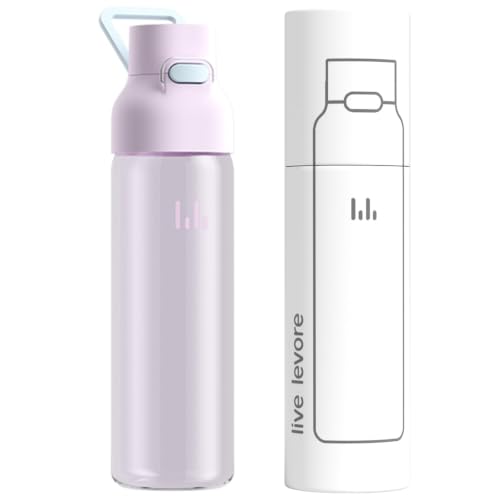 Levore Tritan Plastic Clear Water Bottle, Reusable Drink Bottle, 26oz - image 1