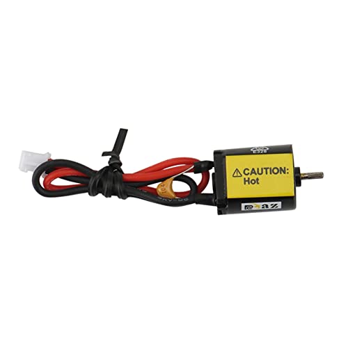 Affeco Rc Motor - High Torque 050 030 66T 88T Brushed Motor With Mount For Axial Scx24 Gladiator Rc Crawler Car Parts Black #TOP6