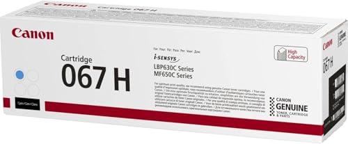 Canon 067h Cartuccia Toner 1 Pz Originale Ciano (cartridge 067 H C - )