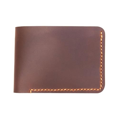 Personalized Bifold Wallet, Handmade Wallet for Men,Slim Leather Wallet, Man Wallet Gift for Anniversary, Graduation, Dad, Boyfriend, Engraved Custom Wallet2