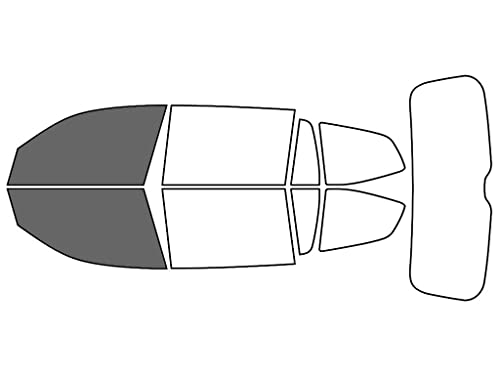 Rvinyl Window Tint Kit Compatible with Volkswagen Atlas 2018-2024 - Front Precut Kit - 35%