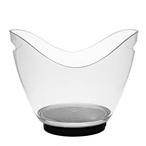 Amazon｜光る ワインクーラー 楕円形 幅35cm×奥行25.5cm×高さ28.5cm