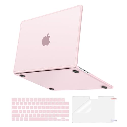 MOSISO Anti-Crack Case for MacBook Air 13 inch M5 M4 M3 M2 2026-2022