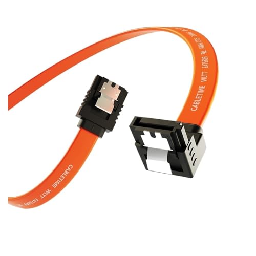 Cable SATA 3.0 6Gbps ángulo recto para disco duro SSD miniatura 2
