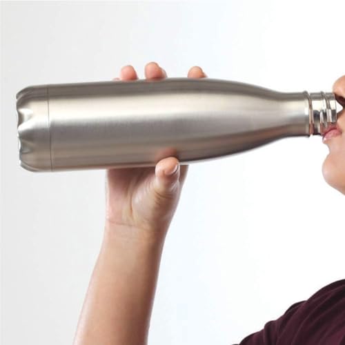 Image of Borosil Hydra Bolt 350 ml Stainless Steel Water Bottle | Double Wall Vacuum Insulated Flask | 24 Hours Hot and Cold | Bottle for Office, Gym, School