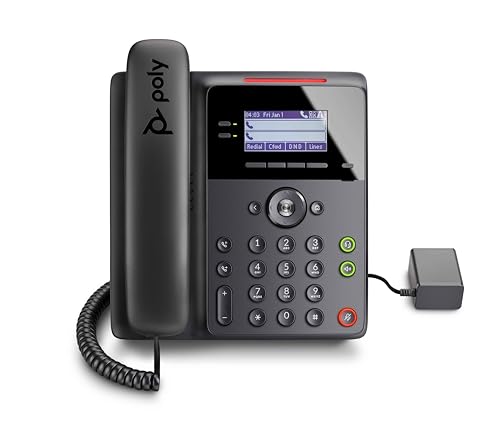 Poly Edge B20 Teléfono de escritorio IP PoE miniatura 5
